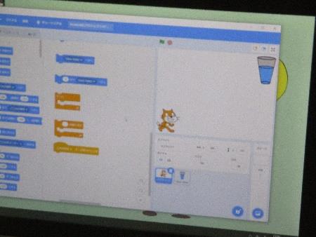 ブロックプログラミングにちょうせん