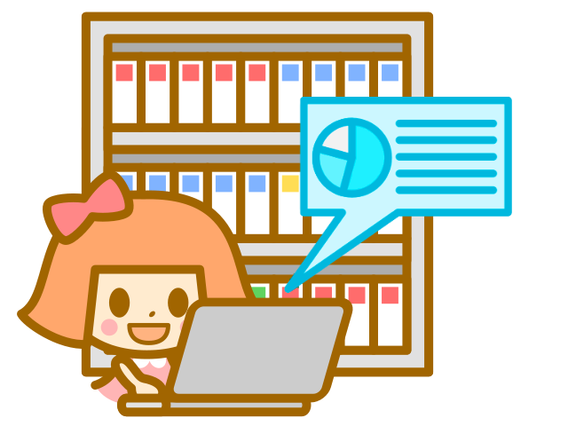 情報をまとめている人